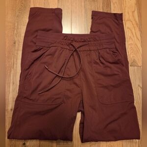Lululemon Dance Studio Jogger Pants Burgundy *Unlined Size 2